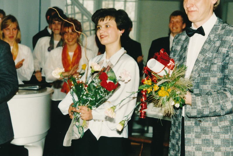 Renoveeritud Vanemuise Kontserdimaja avamine. Laulukoor ja selle dirigent Laine Randjärv. Tartu, 1998.