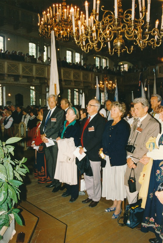Laulupeo jumalateenistus Peetri kirikus.
Tartu, 1994.