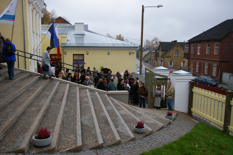 Tartu laulupeomuuseum, avamine  19.10. 2007.