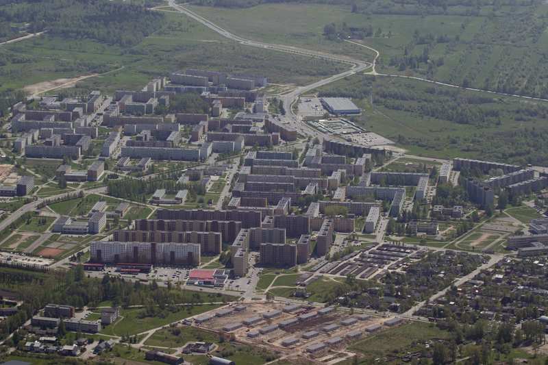 Aerofoto. Annelinn. Tartu, 2005.