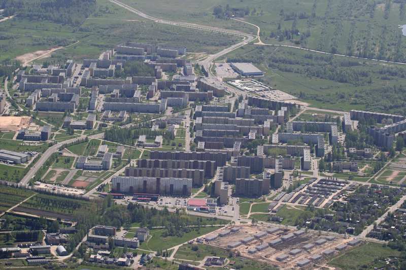 Aerofoto. Annelinn. Tartu, 2005.