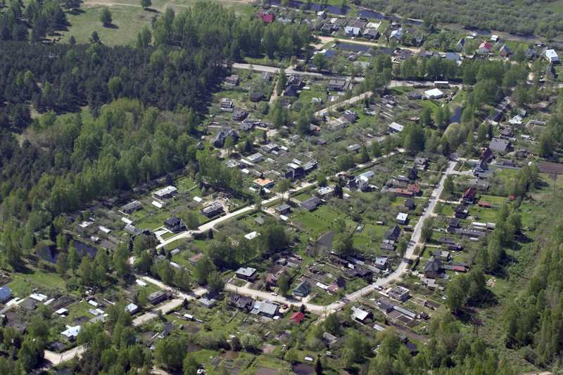 Aerofoto. Ihaste linnaosa. Tartu, 2005.