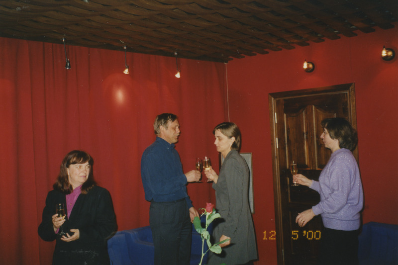 Lõuna Kõrgepingevõrgud (LKV), puhkeruum (Ilmatsalu 3). Tartu, 1996.