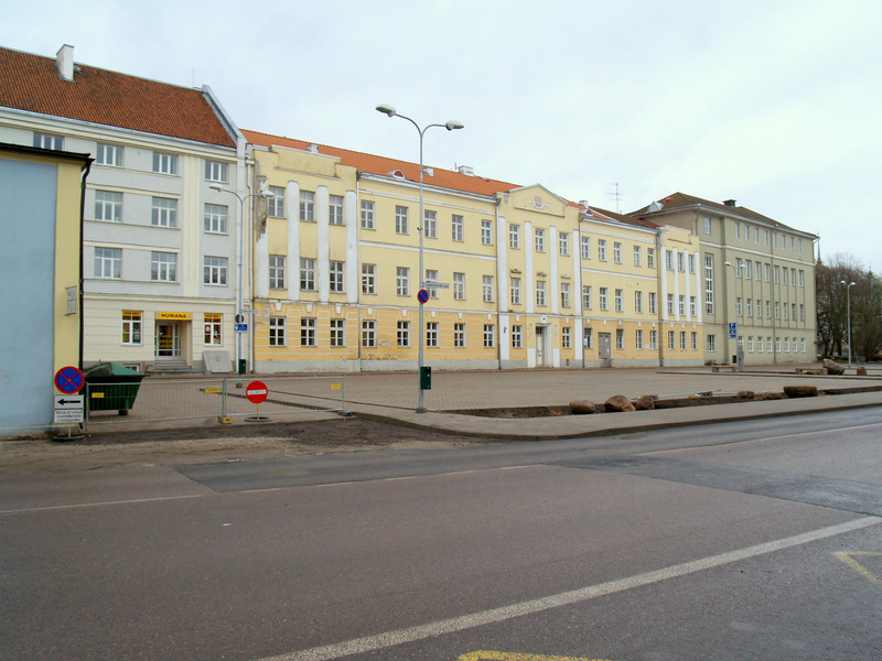 Tulevase parkimismaja asukoht, Tartu, 2007