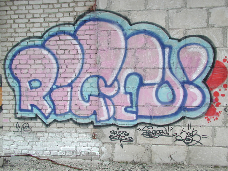 Digifoto. Grafiti,  kiri:  RIGIEB. Tartu, 2004.