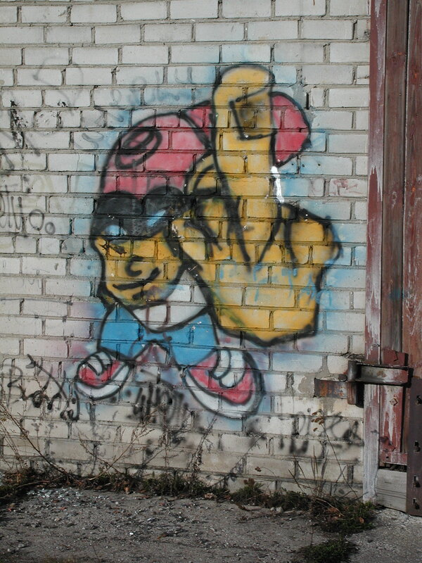 Digifoto. Grafiti avalikus linnaruumis. Tartu, 2004.