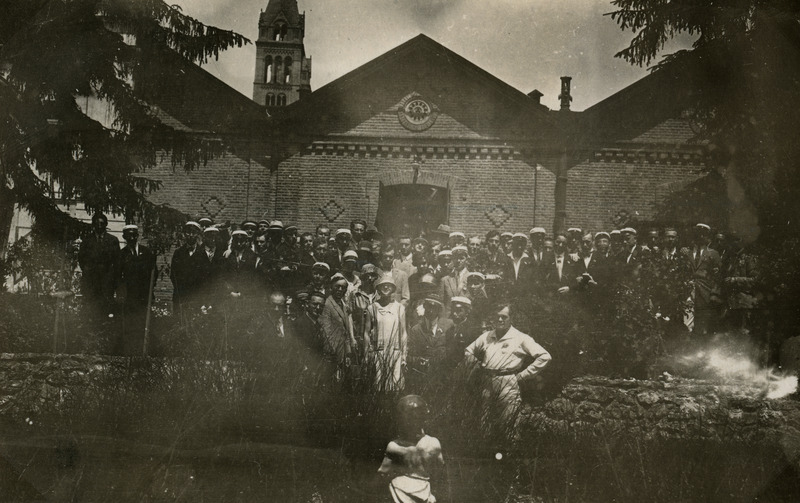 Foto. Tartu Akadeemiline Meeskoor välisreisil 1926-1939.