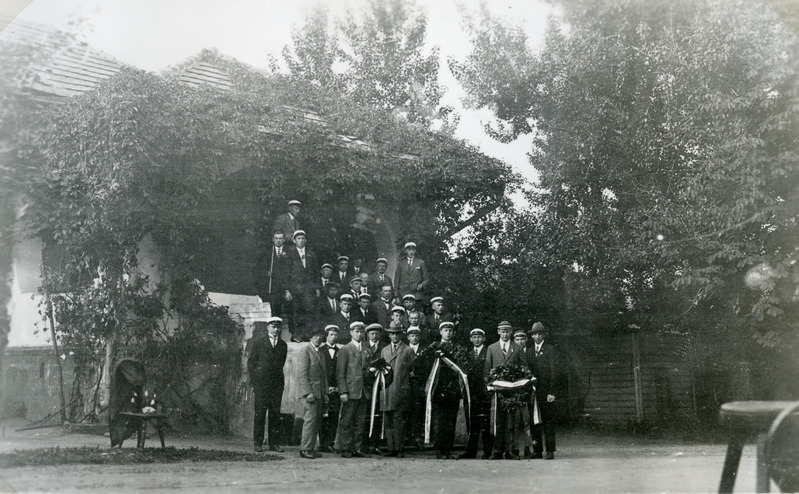 Foto. Tartu Akadeemiline Meeskoor välisreisil 1926-1939.
