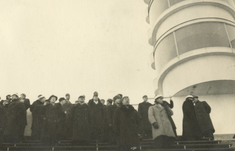 Foto. Tartu Akadeemiline Meeskoor välisreisil 1926-1939.