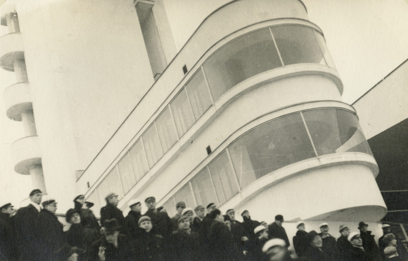 Foto. Tartu Akadeemiline Meeskoor välisreisil 1926-1939.