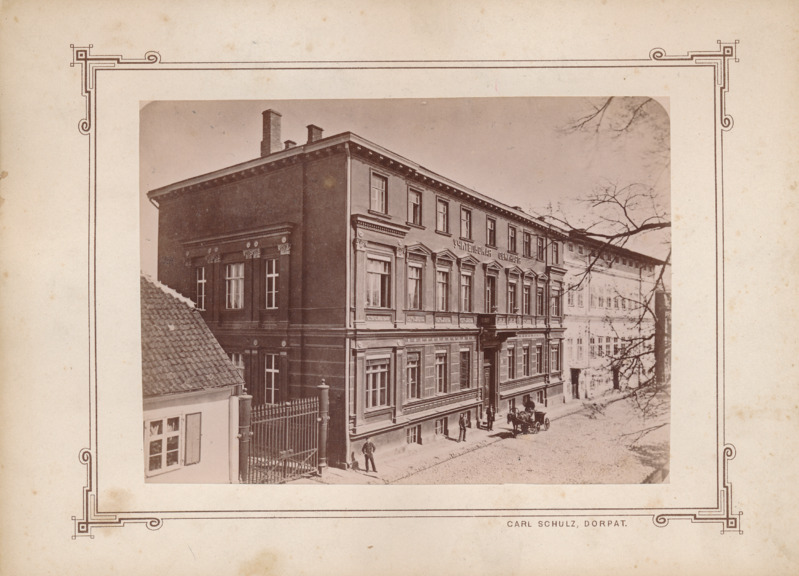 Lai tänav; Õpetajate Seminar. Tartu, 1880-1890.