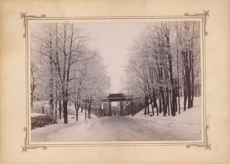 Toomemägi - Lossi tänav, Inglisild. Tartu, 1880-1890.