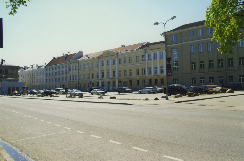 Foto, Tartu vaade, Tulevase parkimismaja asukoht. 2008