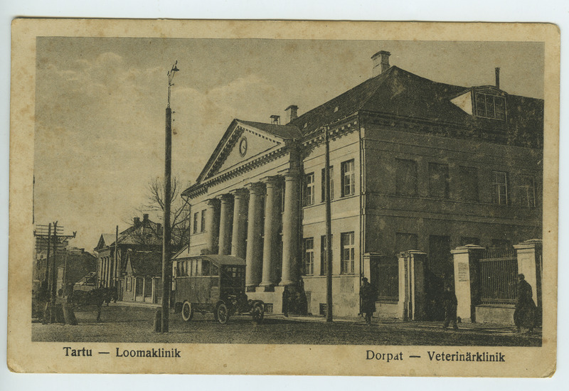 Veterinaarinstituut, loomakliinik (Vene t). Tartu, 1915-1925.