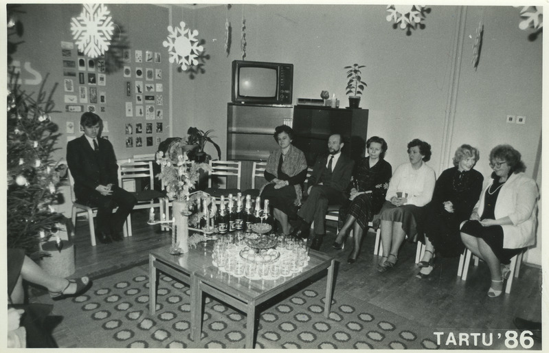 Foto. Tartu Linna Pioneeride maja. 1986.