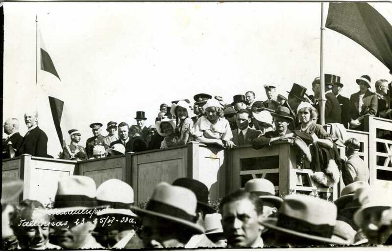 Fotopostkaart. X üldlaulupidu 23.-25. juuni 1933 Tallinnas