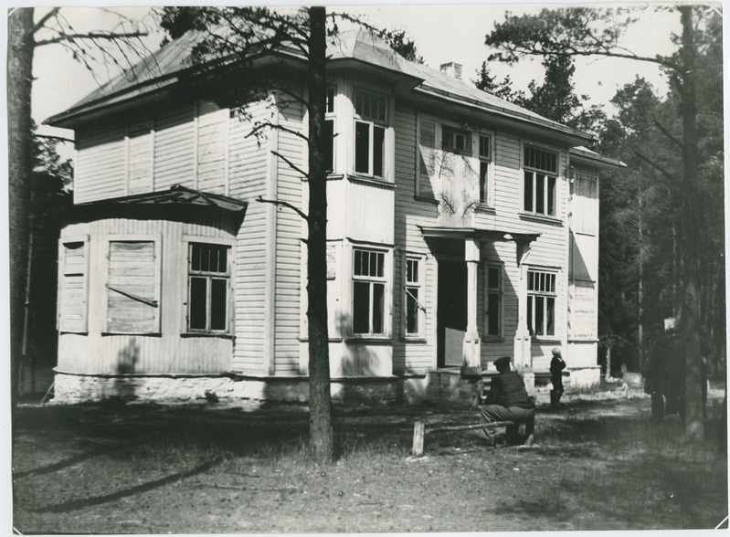 TPI spordibaasile kuuluv maja Kloogal, 1956.a.