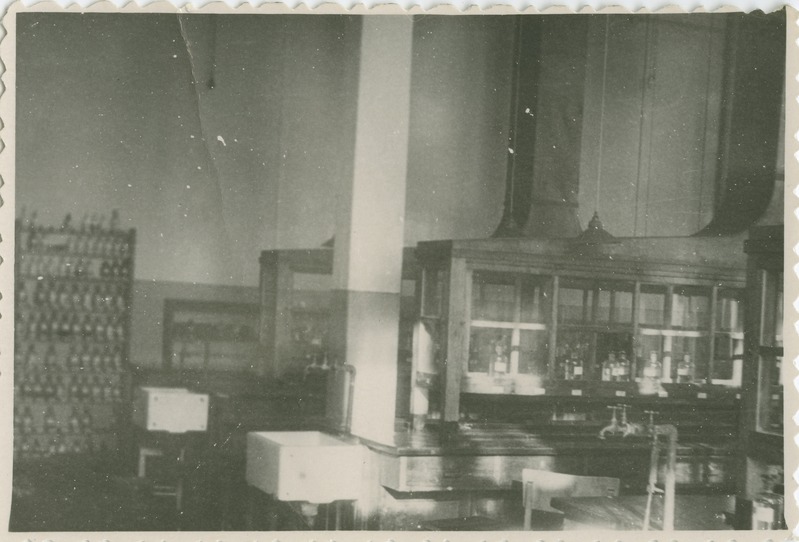 TPI analüütilise keemia laboratoorium Marati 4, 1950.a.