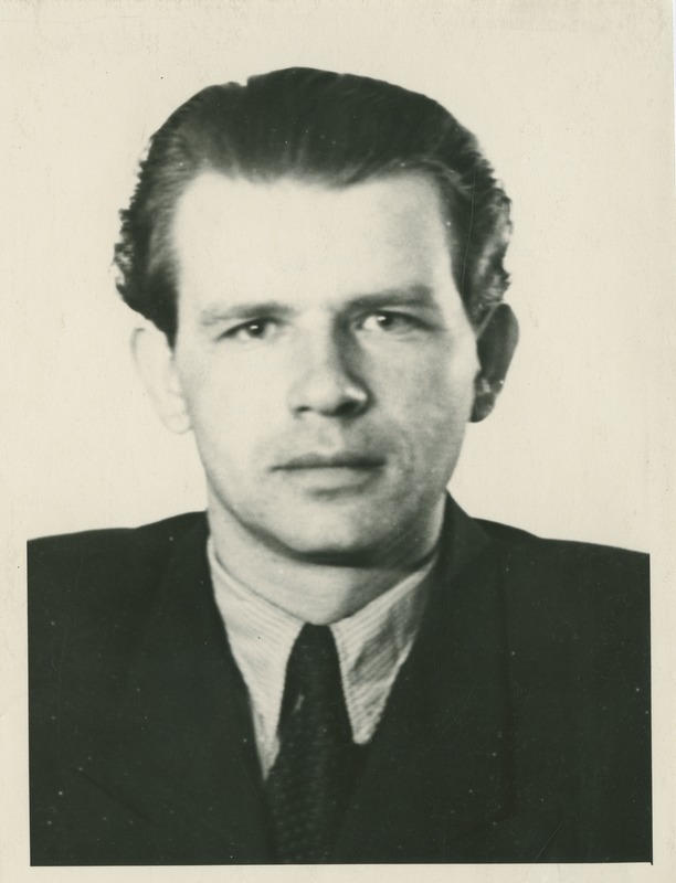 Albert Tükk, ELKNÜ TPI komsomolikomitee sekretär 1953.-1955.a., portree
