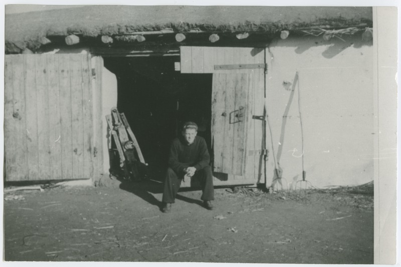 Ustus Agur uudismaal Kasahhi NSV-s Saralatis, 1957.a.
