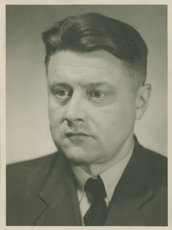 Ilmar Öpik, TPI keemiateaduskonna dotsent, tehnikadoktor, portree