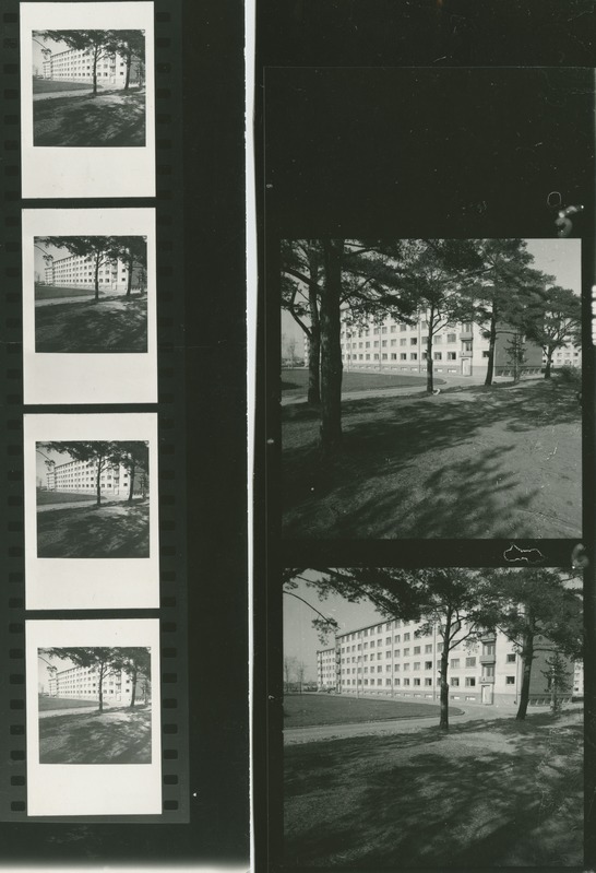 TPI ühiselamu Akadeemia teel välisvaade, 1975.a.