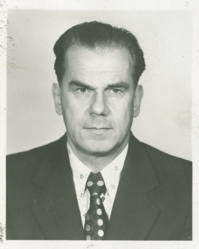 Eduard Schults, TPI raadiotehnika kateedri juhataja, dotsent, tehnikakandidaat, portree