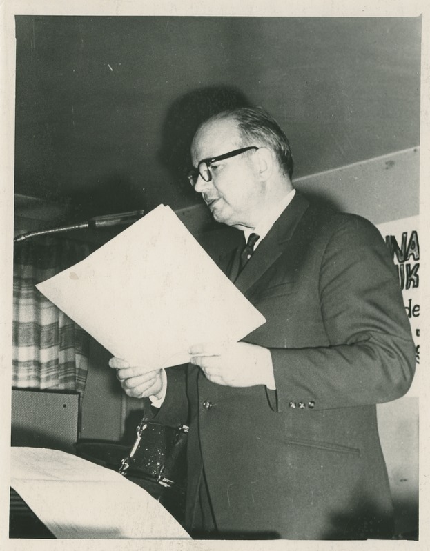 TPI teadusprorektor prof. Heino Lepikson, 1970. aastad
