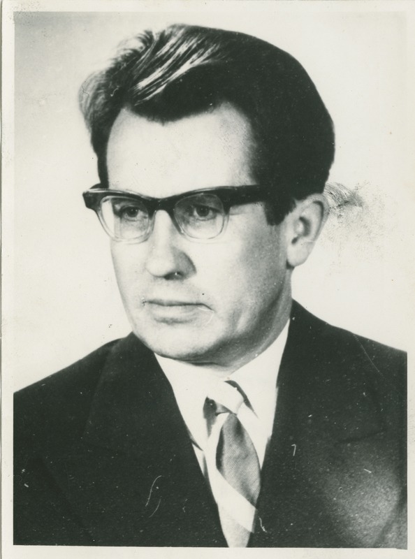 Arnold Luks, TPI filosoofia kateedri dotsent, filosoofiakandidaat, portree, 1978.a.