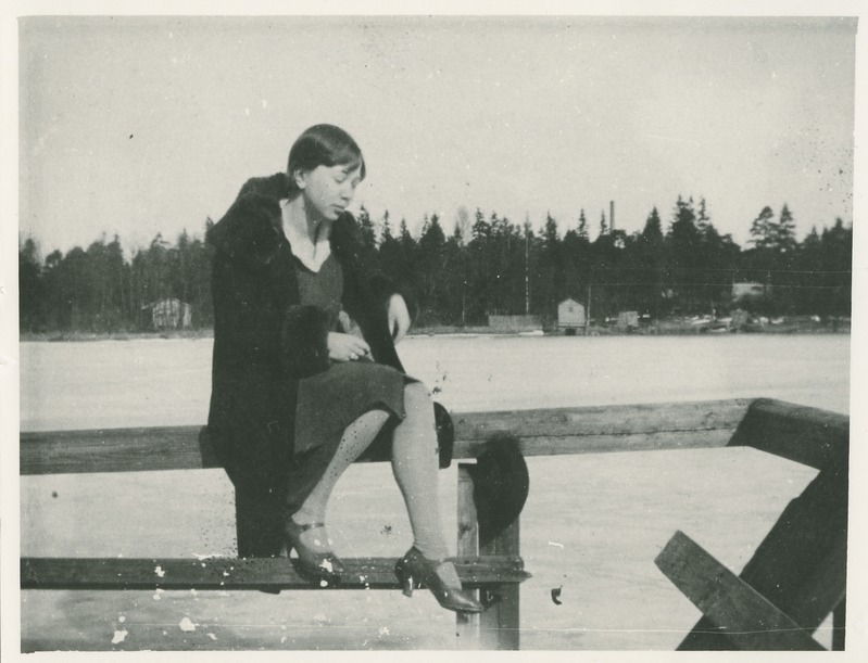 Tallinna Tehnikumi üliõpilane Soomes (õppepraktikal olles), 1928.-1933.a.