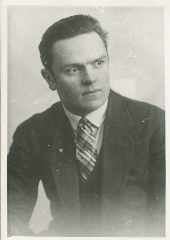 Tallinna Tehnikumi üliõpilane Velbri, portree, 1930.-ndad a.