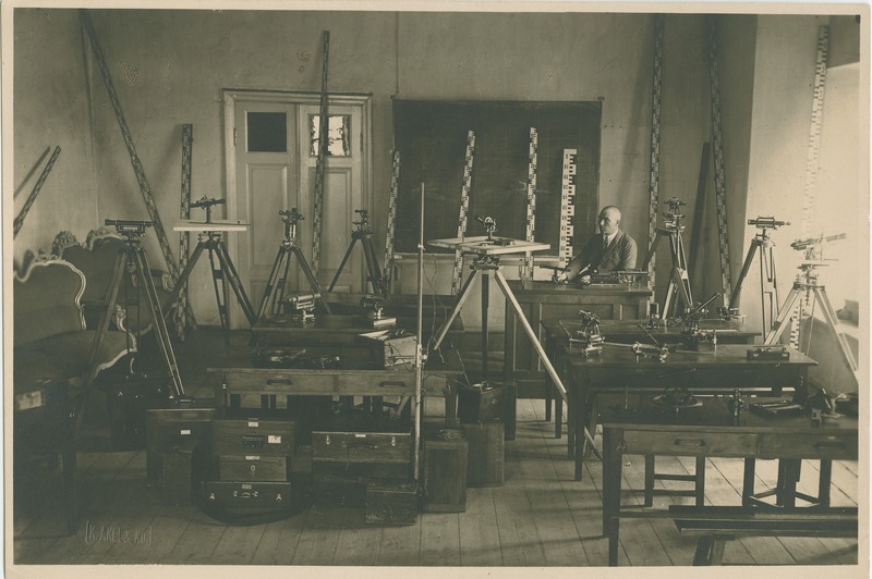 Tallinna Tehnikumi geodeesia kabinet Narva mnt. 46, 1923.-1928.a.