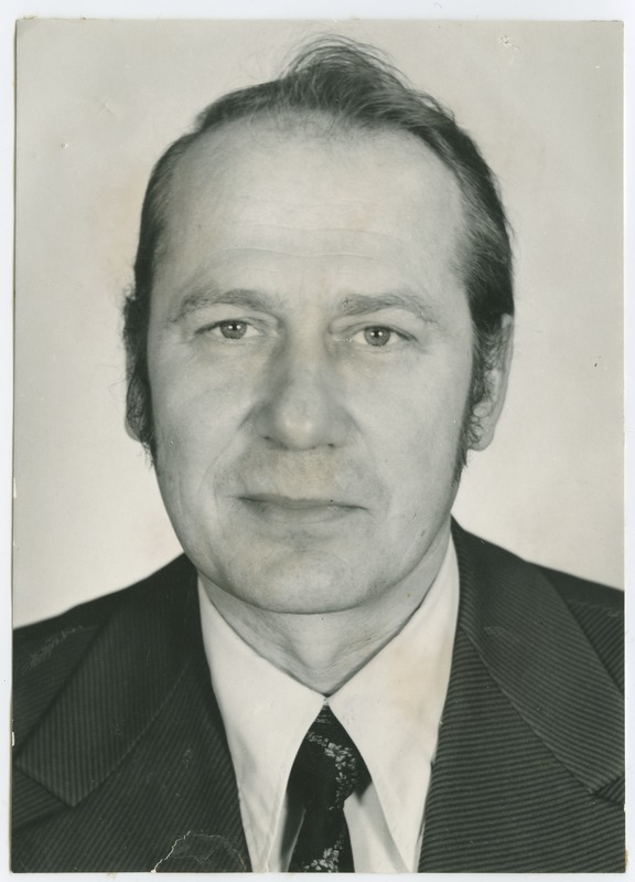 Aadu Talts, TPI parteikomitee sekretär, portree, 1975.a.