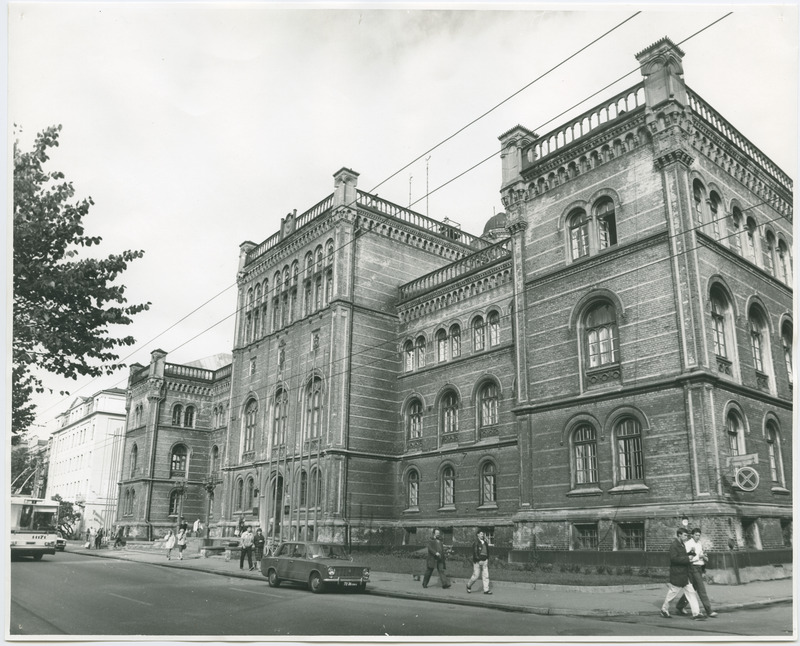 Riia Polütehnilise Instituudi hoone aastatel 1869-1958.a.