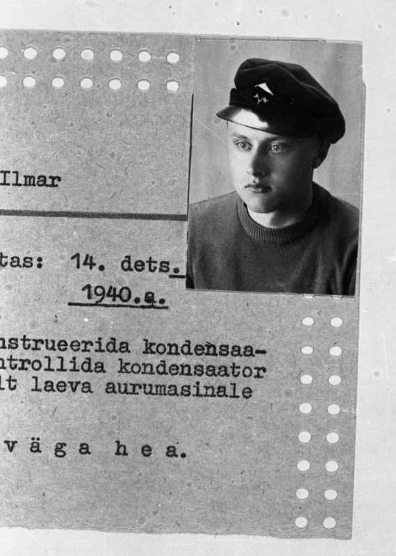 Ilmar Öpik, esimene TTÜ aspirant, 1940.-1941.a.