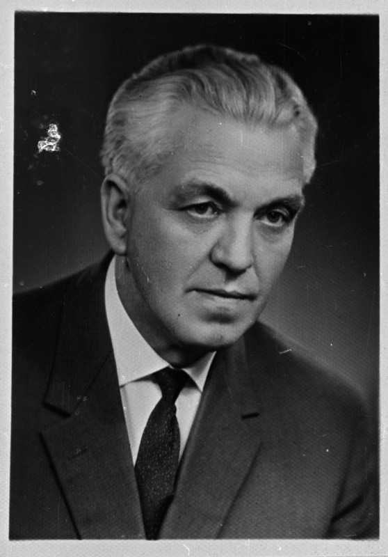 TPI komsomolialgorganisatsiooni sekretär Albert Laus, portree, 1939.a.