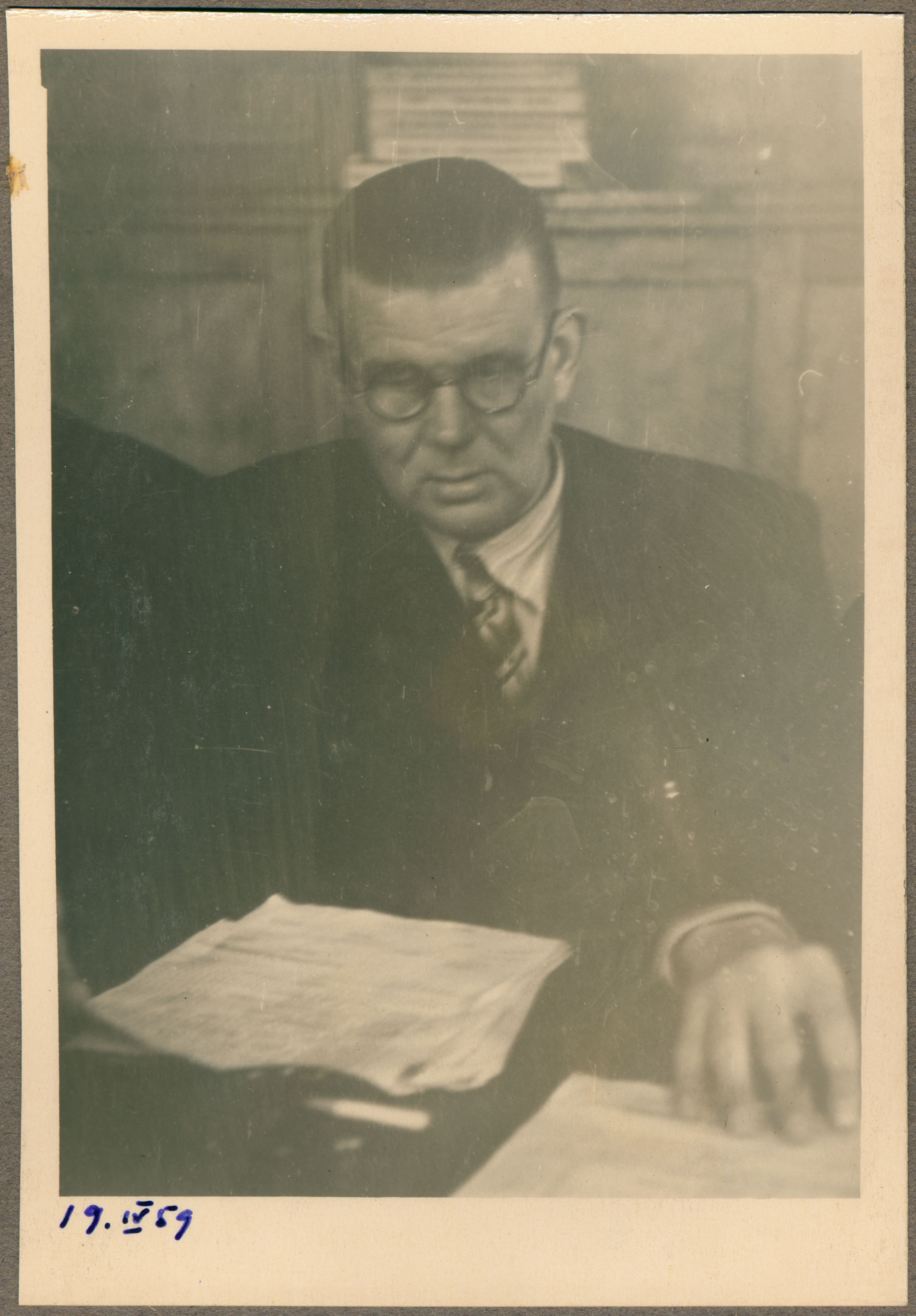 Portreefoto: Elmar Veskimägi, 1959.a.