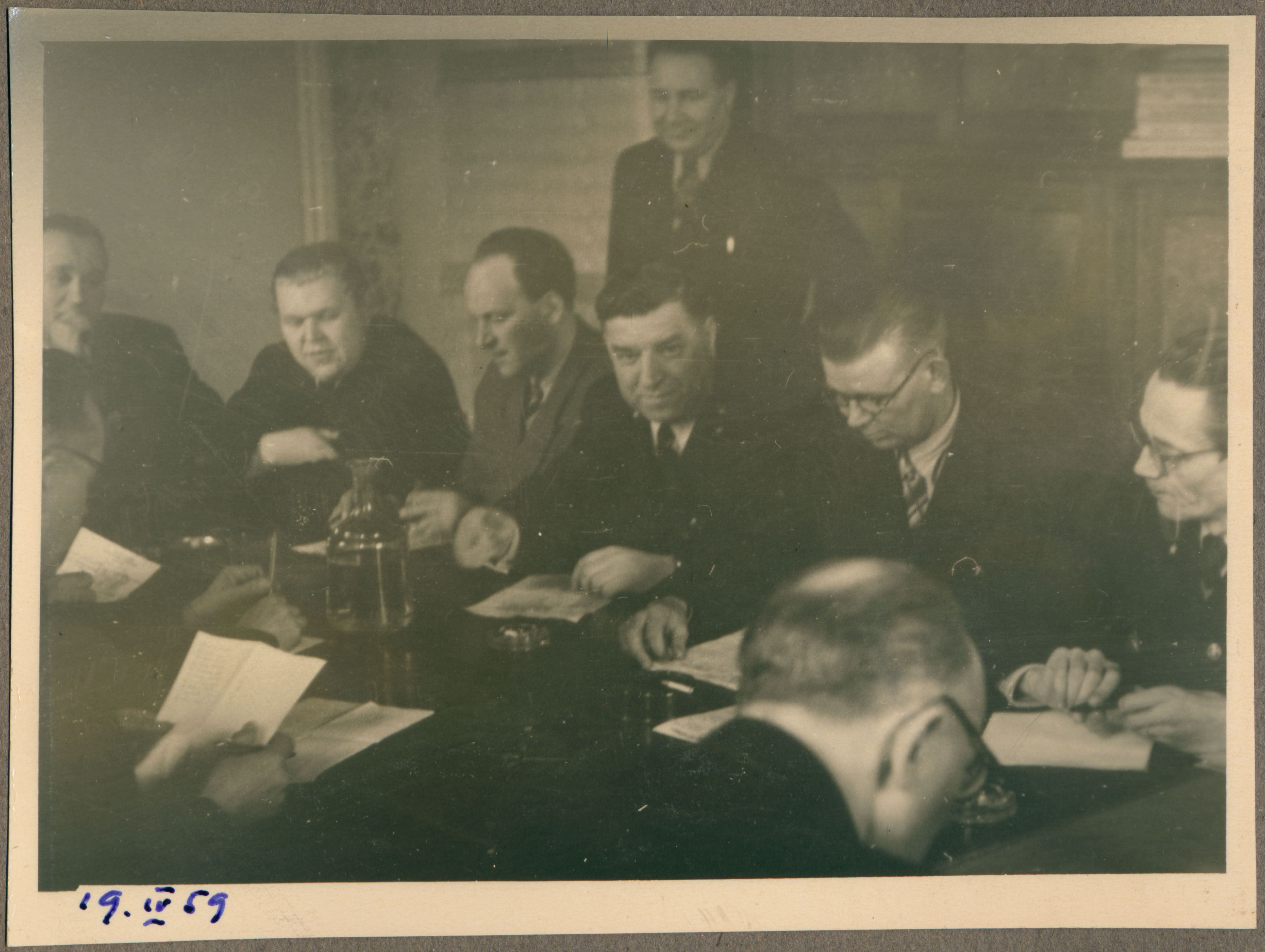 Korstnapühkijate Kvalifikatsioonikomisjoni istung, 1959.a.