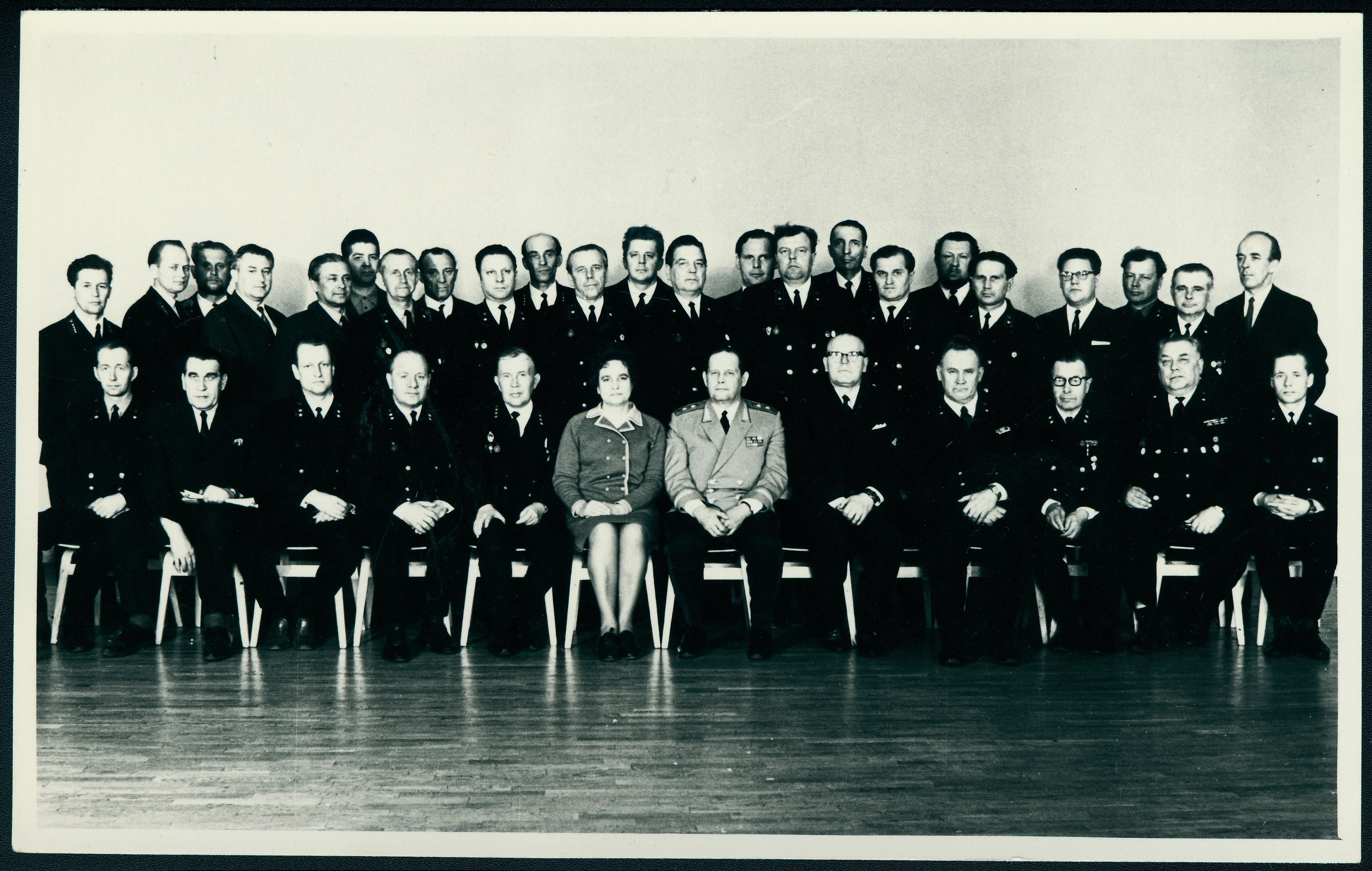 Vabariigi ja rajoonide juhtivad tuletõrjetöötajad