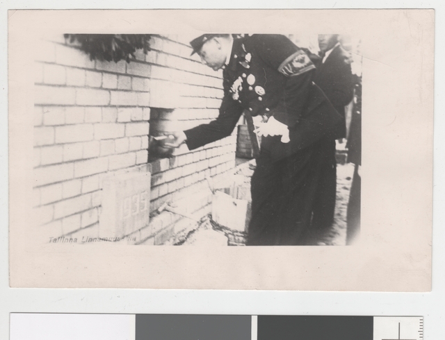 Nõmme VTÜ depoole nurgakivi asetamine