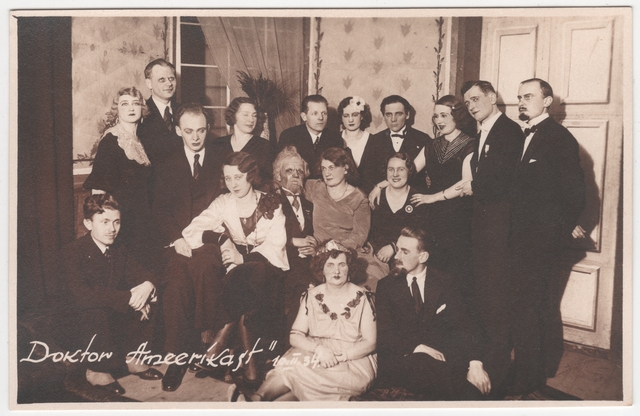 Nõmme VTÜ näiteringi näidendi Doktor Ameerikast tegelased