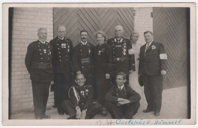 Nõmme VTÜ liikmed ühingu 27 aastapäeval