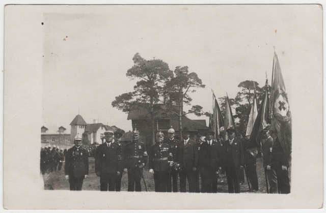 Soome tuletõrjedelegatsiooni vastuvõtmine Nõmme VTÜ liikmete poolt