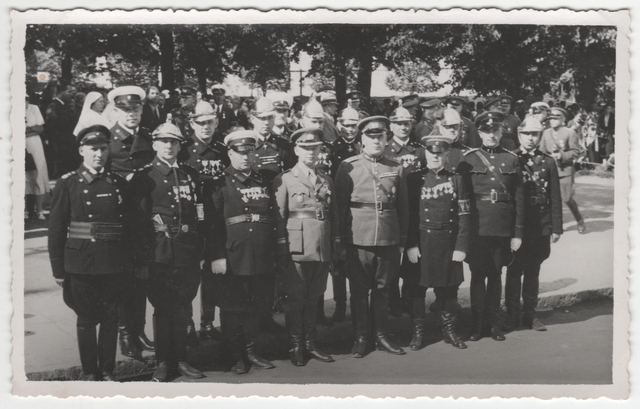Tuletõrje Korpuse pealik brigaadipealikutega