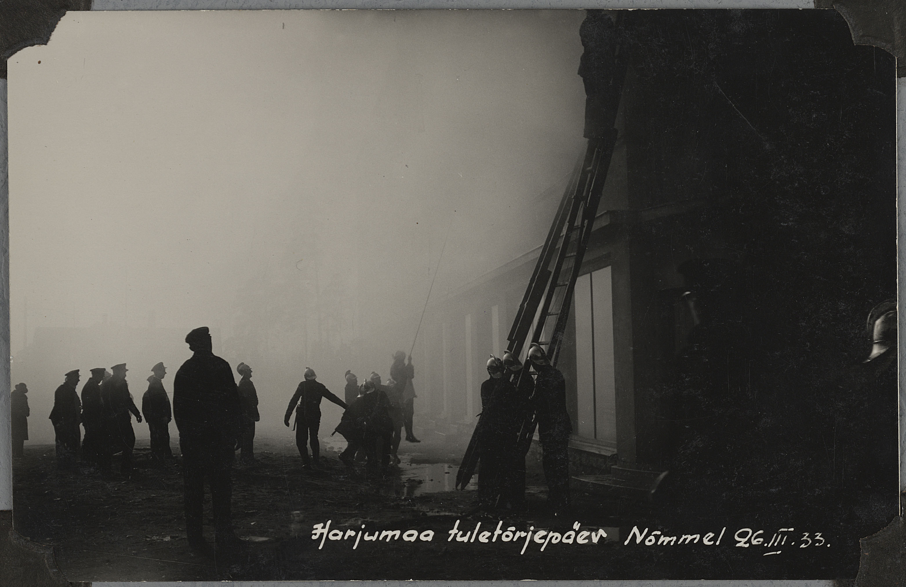 Harjumaa tuletõrjepäev Nõmmel, 1933.a.
