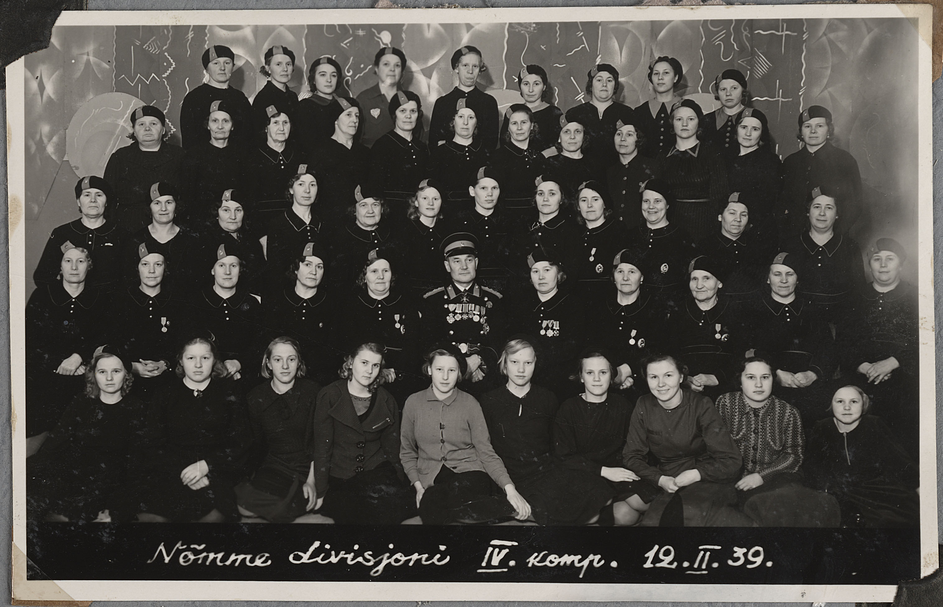 Nõmme divisjoni IV kompanii, 1939.a.