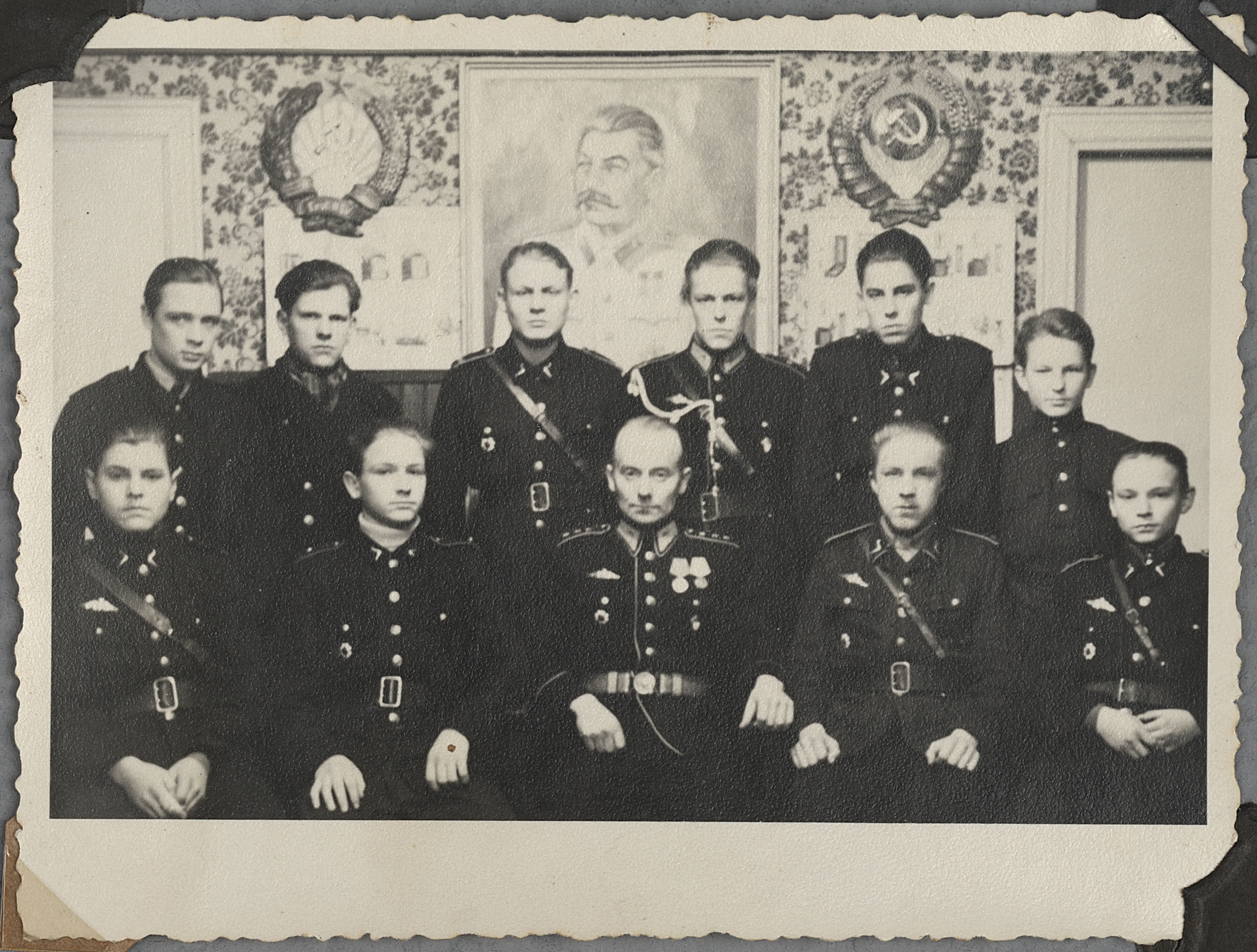 Nõmme divisjoni noortekompanii I rühm, 1946.a.