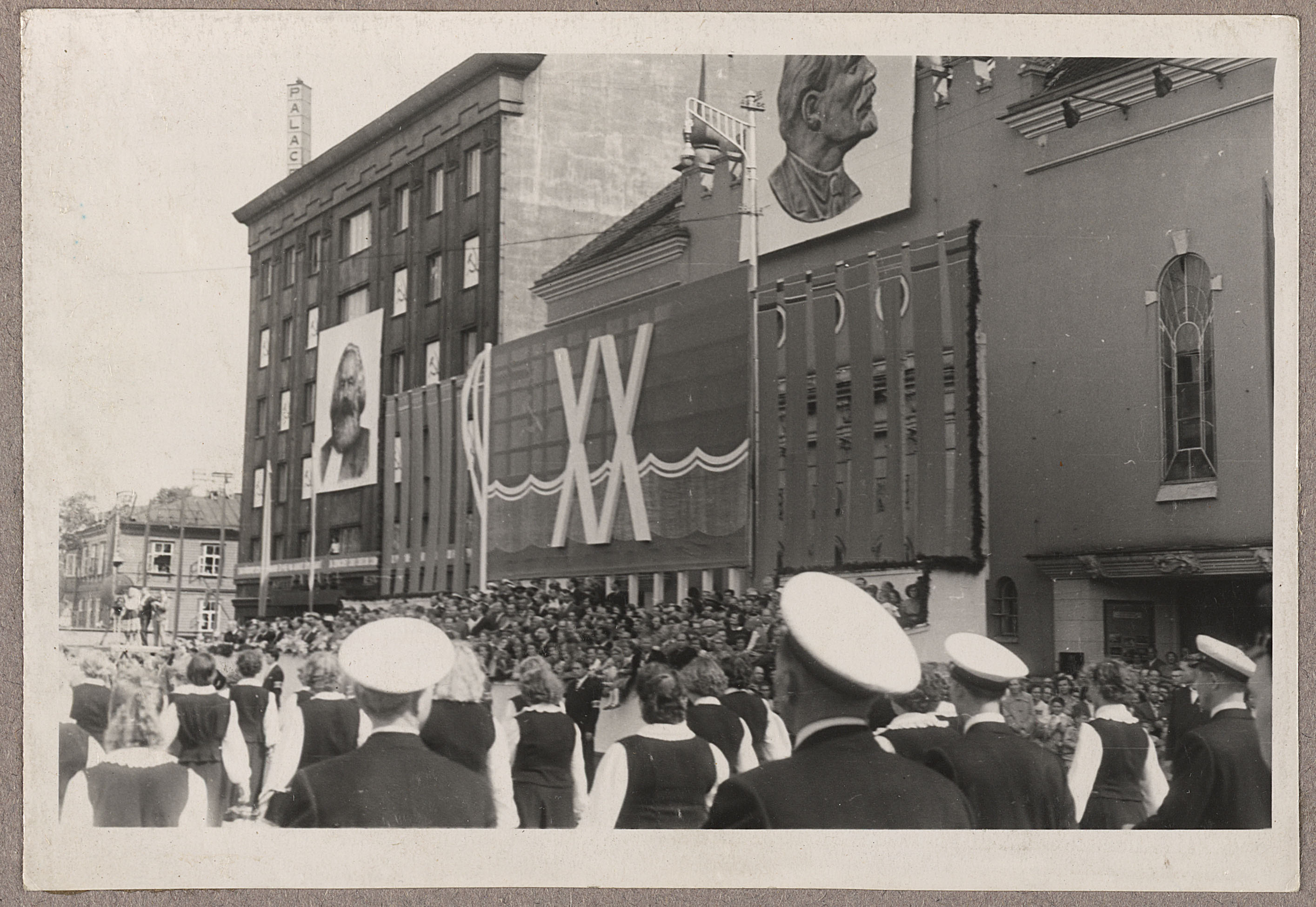 Nõmme VTÜ XV üldlaulupeol Tallinnas, 1960.a.