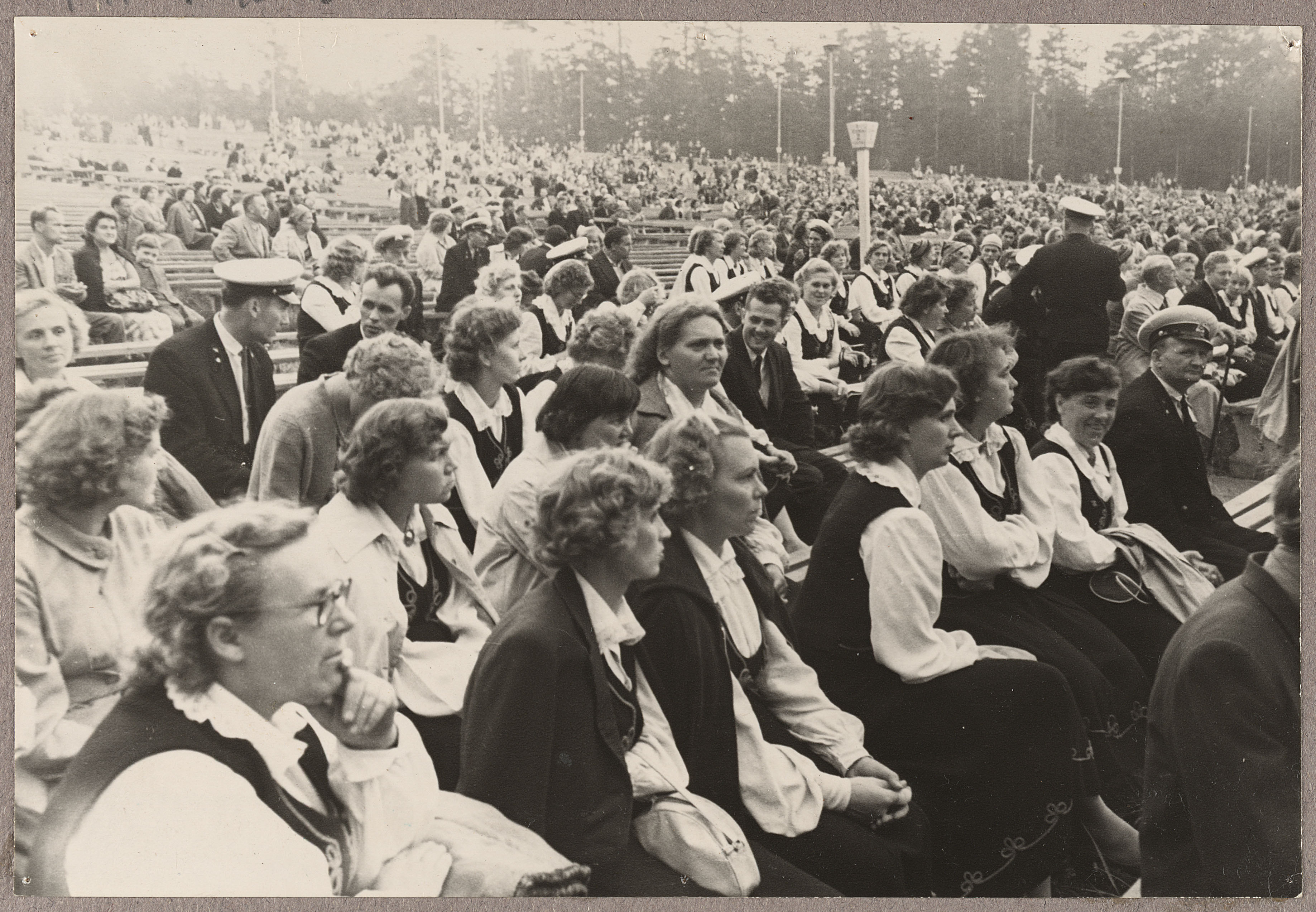 Nõmme VTÜ XV üldlaulupeol Tallinnas, 1960.a.