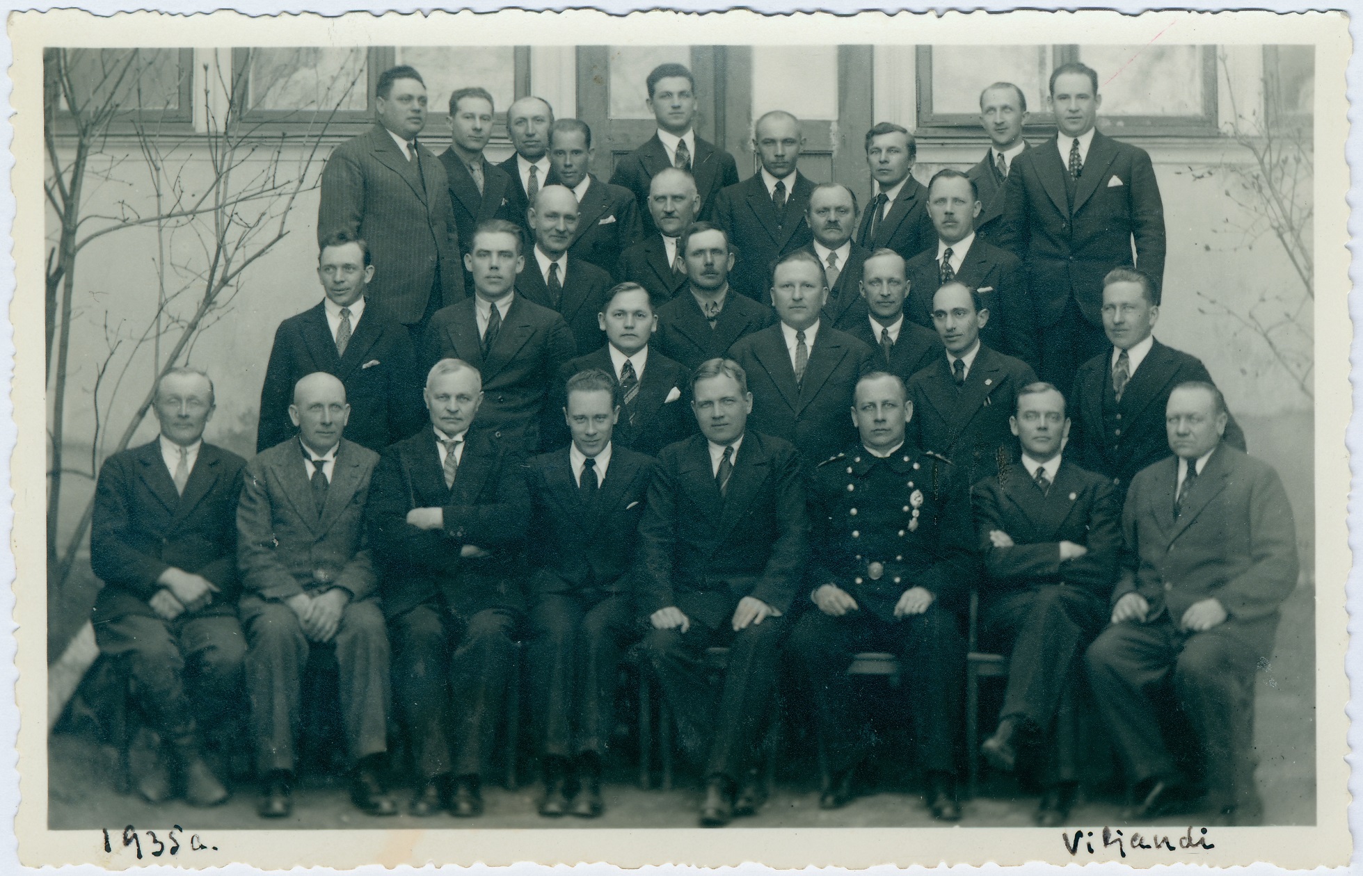 Viljandi linna ja maakonna tuletõrjekursus, 1935.a.